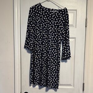 Tommy Hilfiger size 12 Floral Navy Dress